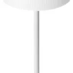 Avide ABLDL-USB-W-4W Μεταλλικό Πορτατίφ LED με Λευκό Καπέλο και Βάση 15.001.1991