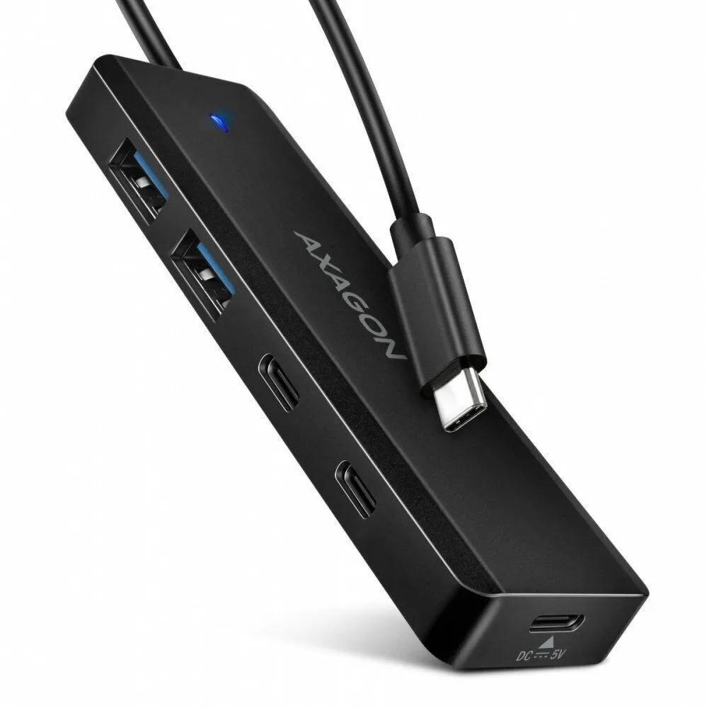 Axagon Hub 4 Θυρών USB 3.2 με σύνδεση USB-A / USB-C HUE-C2C Axagon Hub 4 Θυρών USB 3.2 με σύνδεση USB-A / USB-C HUE-C2C - Image 1