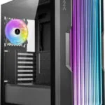 Azza Guardian Glass Gaming Midi Tower Κουτί Υπολογιστή με Πλαϊνό Παράθυρο και ARGB Φωτισμό Glass White