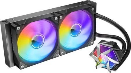 Azza Hex 240 Υδρόψυξη AIO CPU με 2 Ανεμιστήρες 120mm και ARGB Φωτισμό Azza Hex 240 Υδρόψυξη AIO CPU με 2 Ανεμιστήρες 120mm και ARGB Φωτισμό - Image 1