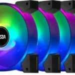 Azza Hurricane II Digital Case Fan 120mm (1800rpm / 43.06cfm) με RGB Φωτισμό και Σύνδεση 4-Pin PWM 4τμχ
