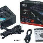 Azza PSAZ-550W 550W Μαύρο Τροφοδοτικό Υπολογιστή Full Wired 80 Plus Bronze