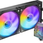 Azza Pyramid 240 Υδρόψυξη AIO CPU με 2 Ανεμιστήρες 120mm και ARGB Φωτισμό