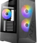 Azza Reaver Gaming Midi Tower Κουτί Υπολογιστή με Πλαϊνό Παράθυρο Μαύρο