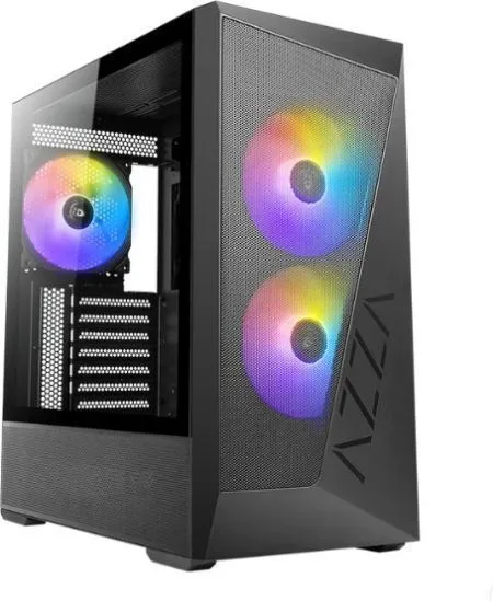 Azza Reaver Gaming Midi Tower Κουτί Υπολογιστή με Πλαϊνό Παράθυρο Μαύρο Azza Reaver Gaming Midi Tower Κουτί Υπολογιστή με Πλαϊνό Παράθυρο Μαύρο - Image 1