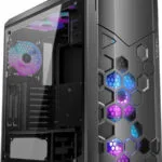 Azza STORM 6000-ARGB Gaming Full Tower Κουτί Υπολογιστή με Πλαϊνό Παράθυρο Μαύρο