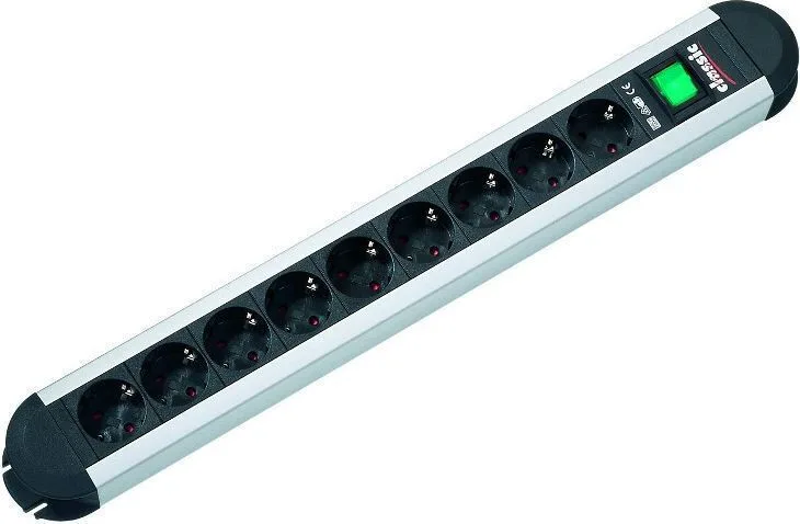 Bachmann Πολύπριζο 9 Θέσεων με USB-A και Καλώδιο 1.75m Ασημί 330.072 Bachmann Πολύπριζο 9 Θέσεων με USB-A και Καλώδιο 1.75m Ασημί 330.072 - Image 1