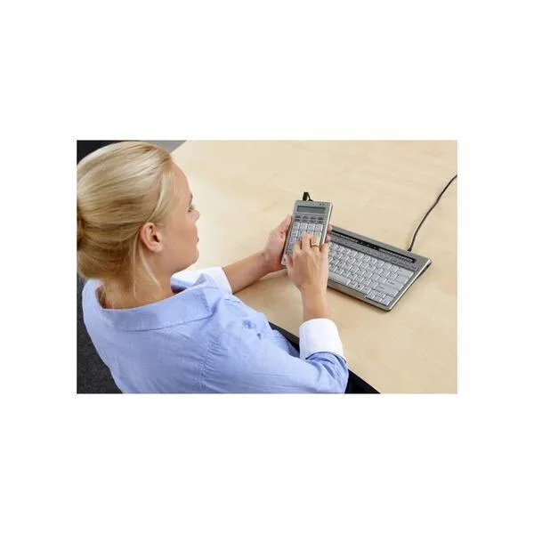 Bakker Elkhuizen S-Board 840 design Αριθμητικό Πληκτρολόγιο Ασημί Bakker Elkhuizen S-Board 840 design Αριθμητικό Πληκτρολόγιο Ασημί - Image 1