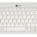 Bakker Elkhuizen UltraBoard 950 V2 Ασύρματο Bluetooth Πληκτρολόγιο Αγγλικό UK Λευκό
