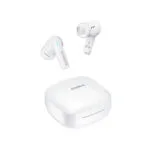 Baseus Bowie E19 In-ear Bluetooth Handsfree Ακουστικά με Αντοχή στον Ιδρώτα και Θήκη Φόρτισης Λευκά