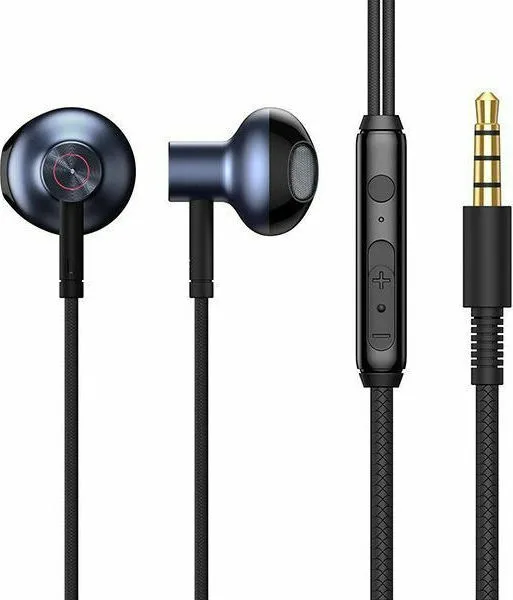 Baseus Encok H19 Earbuds Handsfree Ακουστικά με Βύσμα 3.5mm Μαύρο Baseus Encok H19 Earbuds Handsfree Ακουστικά με Βύσμα 3.5mm Μαύρο - Image 1