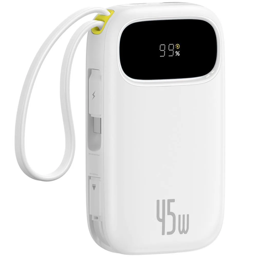Baseus ENERFILL FC31 Power Bank 20000mAh 45W Λευκό Baseus ENERFILL FC31 Power Bank 20000mAh 45W Λευκό - Image 1