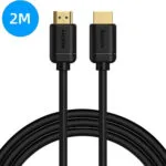 Baseus HDMI 2.0 Premium High Speed 4K 60Hz HDR Cable HDMI male - HDMI male 2m Μαύρο CAKGQ-B01