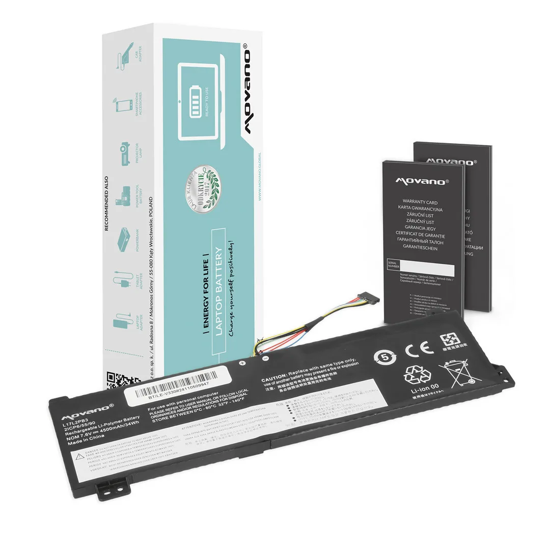 Battery L17m2p83 L17m2pb3 Lenovo V130-15igm V330-15ikb V530-14ikb V530-15ikb Battery L17m2p83 L17m2pb3 Lenovo V130-15igm V330-15ikb V530-14ikb V530-15ikb - Image 1