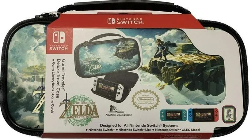 Bigben Interactive Deluxe Travel Case για Κονσόλα Switch / Switch Lite / Switch OLED Zelda Tears of the Kingdom Bigben Interactive Deluxe Travel Case για Κονσόλα Switch / Switch Lite / Switch OLED Zelda Tears of the Kingdom - Image 1