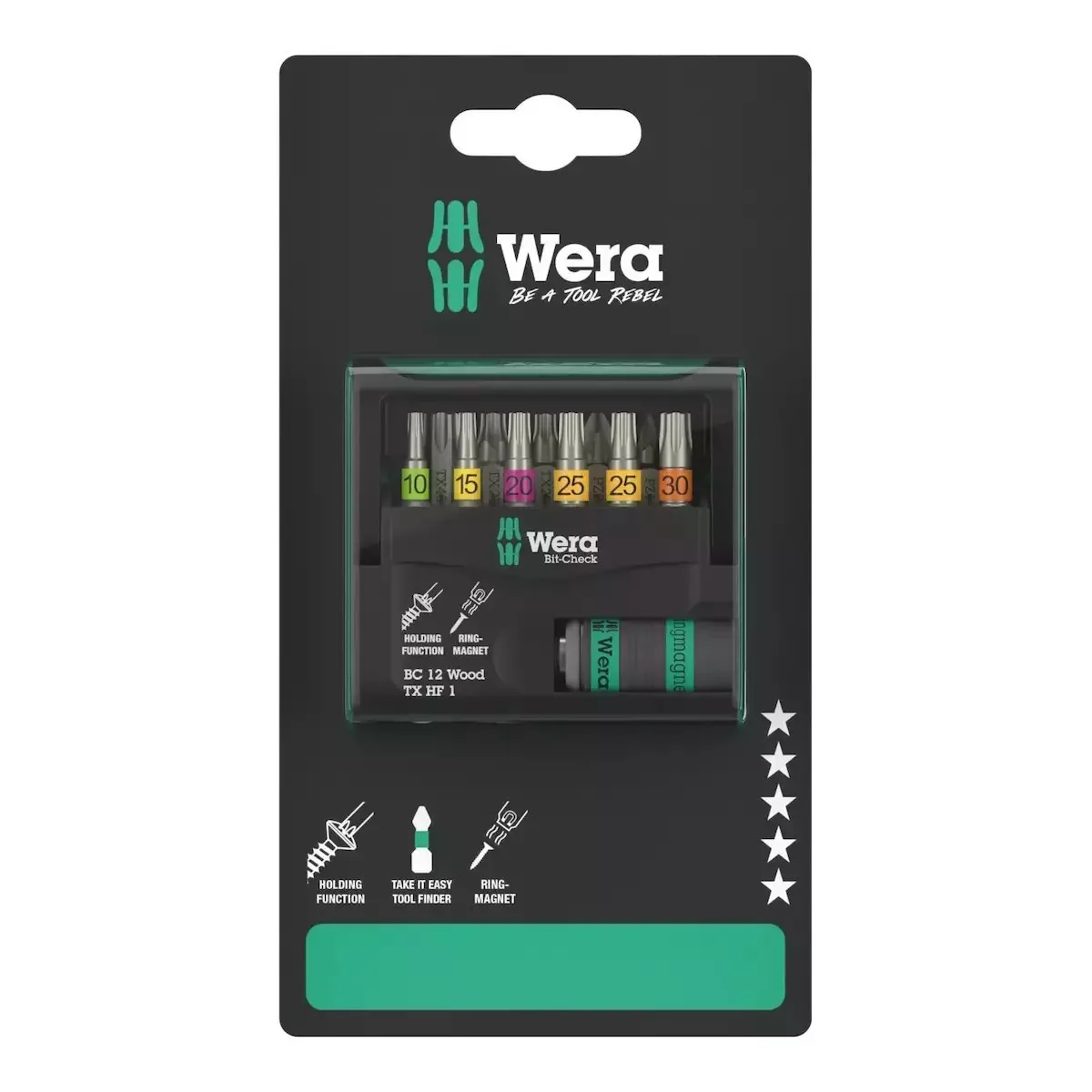 Bit-check Bit Set 12 Wood Tx Hf 1 Sb 12pcs Bit-check Bit Set 12 Wood Tx Hf 1 Sb 12pcs - Image 1