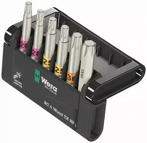 Bit-check Bit Set 6 Wood Tx Hf 1 Sb 6pcs Bit-check Bit Set 6 Wood Tx Hf 1 Sb 6pcs - Image 1