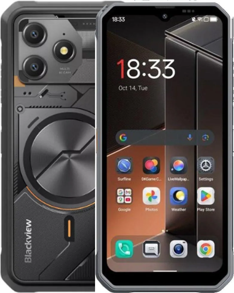 BlackView Fort 100 Dual SIM (8/128GB) Ανθεκτικό Smartphone Cosmic Black BlackView Fort 100 Dual SIM (8/128GB) Ανθεκτικό Smartphone Cosmic Black - Image 1