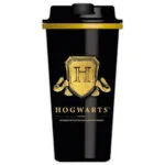 Blue Sky Studios Harry Potter Hogwarts Shield Ποτήρι Θερμός Ανοξείδωτο 400ml Μαύρο με Επιστόμιο HP711155