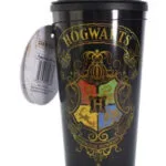 Bluesky Harry Potter Wappen Ποτήρι Θερμός Ανοξείδωτο 450ml Μαύρο HP712664
