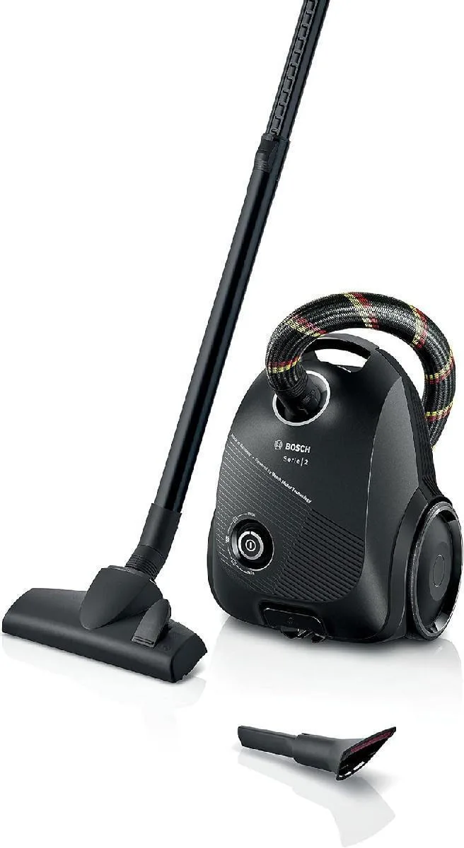 Bosch BGDS2CHAMP Ηλεκτρική Σκούπα 600W με Σακούλα 3.5lt Μαύρη Bosch BGDS2CHAMP Ηλεκτρική Σκούπα 600W με Σακούλα 3.5lt Μαύρη - Image 1