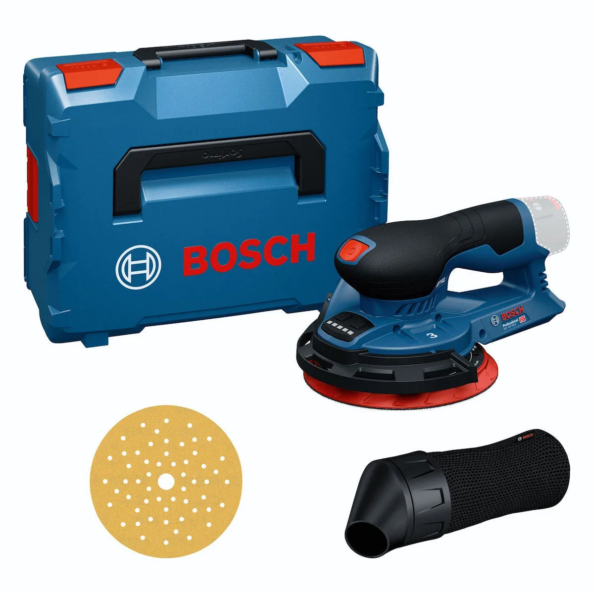 Bosch GEX 12V-150-3 Έκκεντρο Τριβείο 150mm Μπαταρίας 12V Solo με Ρύθμιση Ταχύτητας και με Σύστημα Αναρρόφησης Bosch GEX 12V-150-3 Έκκεντρο Τριβείο 150mm Μπαταρίας 12V Solo με Ρύθμιση Ταχύτητας και με Σύστημα Αναρρόφησης - Image 1
