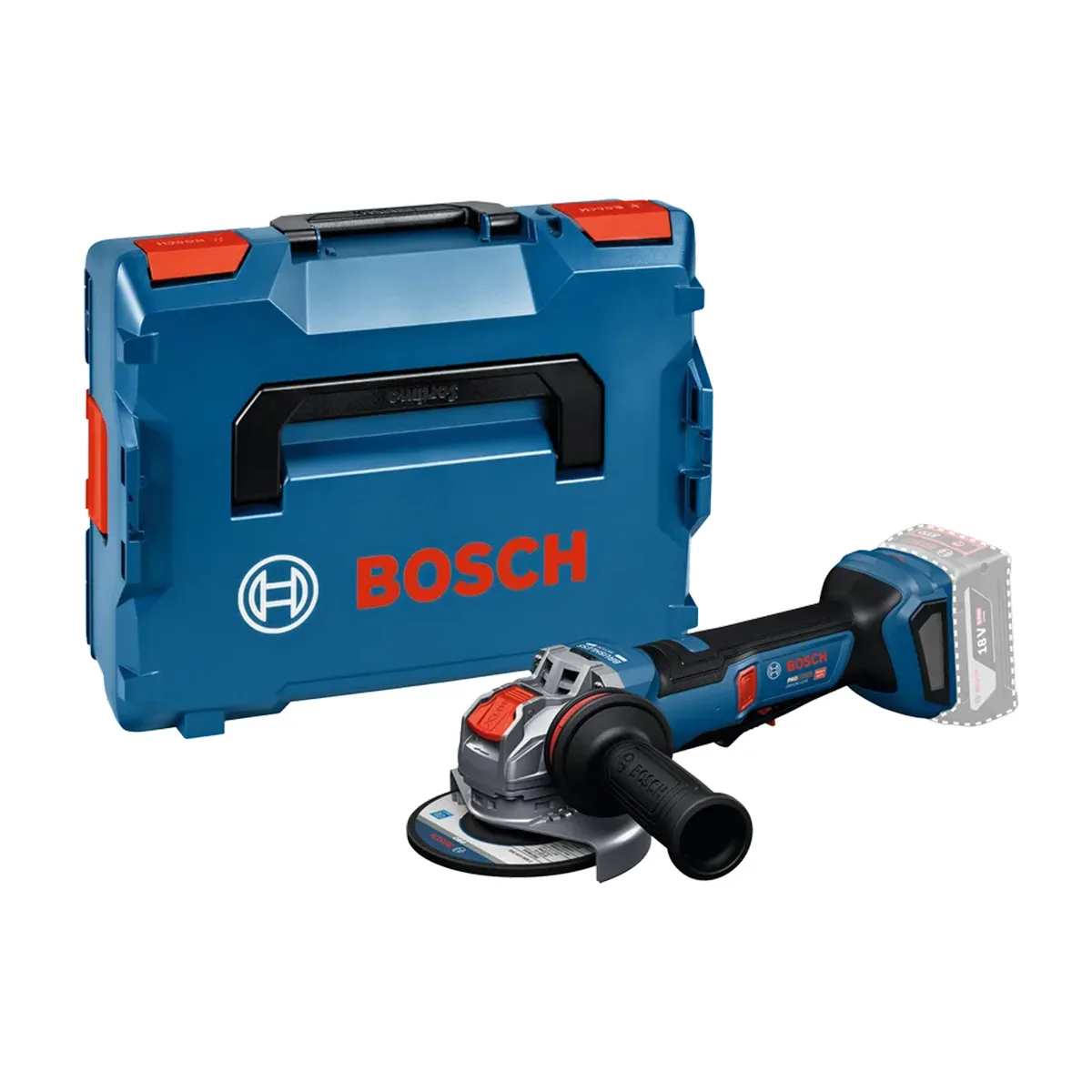 Bosch GWS18V-11PS Τροχός 125mm Μπαταρίας Brushless με Ρύθμιση Στροφών 18V Solo Bosch GWS18V-11PS Τροχός 125mm Μπαταρίας Brushless με Ρύθμιση Στροφών 18V Solo - Image 1