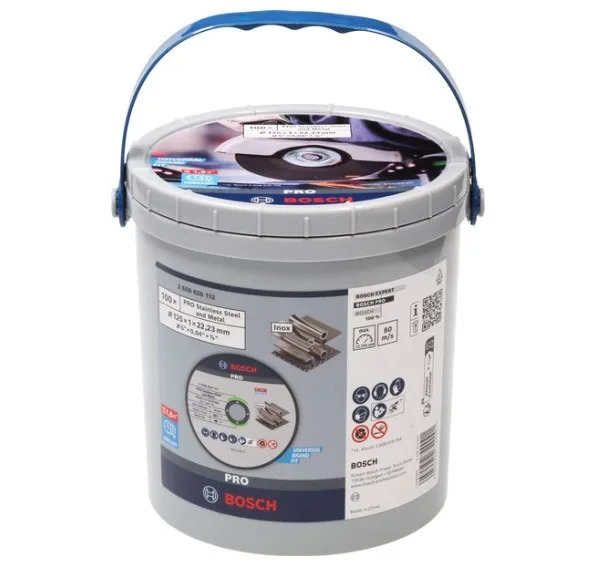 Bosch Pro Δίσκος Κοπής Μετάλλου 125mm 100τμχ 2608626113 Bosch Pro Δίσκος Κοπής Μετάλλου 125mm 100τμχ 2608626113 - Image 1