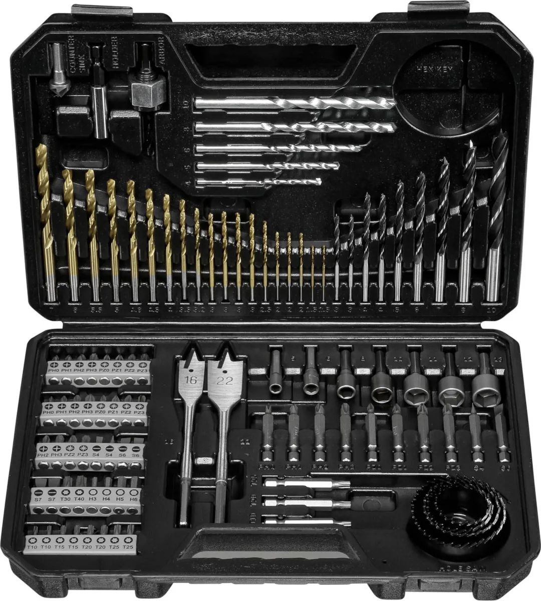 Bosch V-Line Σετ 103 Τρυπάνια για Μέταλλο και Ξύλο 2607017367 Bosch V-Line Σετ 103 Τρυπάνια για Μέταλλο και Ξύλο 2607017367 - Image 1