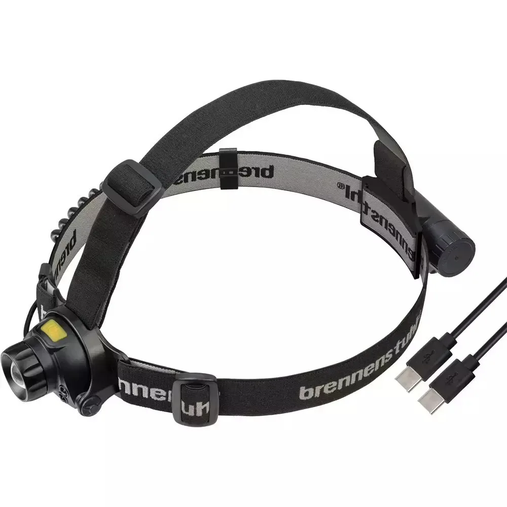 Brennenstuhl Επαναφορτιζόμενος Φακός Κεφαλής LED UV IP44 με Μέγιστη Φωτεινότητα 400lm 020097 Brennenstuhl Επαναφορτιζόμενος Φακός Κεφαλής LED UV IP44 με Μέγιστη Φωτεινότητα 400lm 020097 - Image 1