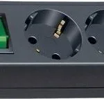 Brennenstuhl Eco Line Πολύπριζο 3 Θέσεων με Διακόπτη και Καλώδιο 5m 1152900