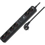 Brennenstuhl Eco-line Smart Πολύπριζο 6 Θέσεων με Καλώδιο 1.5m 1159760946