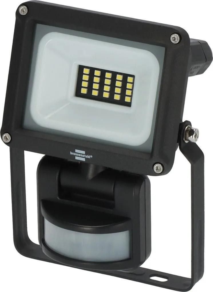Brennenstuhl Jaro Στεγανός Προβολέας LED 10W Ψυχρό Λευκό 6500K με Αισθητήρα Κίνησης IP65 1171250142 Brennenstuhl Jaro Στεγανός Προβολέας LED 10W Ψυχρό Λευκό 6500K με Αισθητήρα Κίνησης IP65 1171250142 - Image 1
