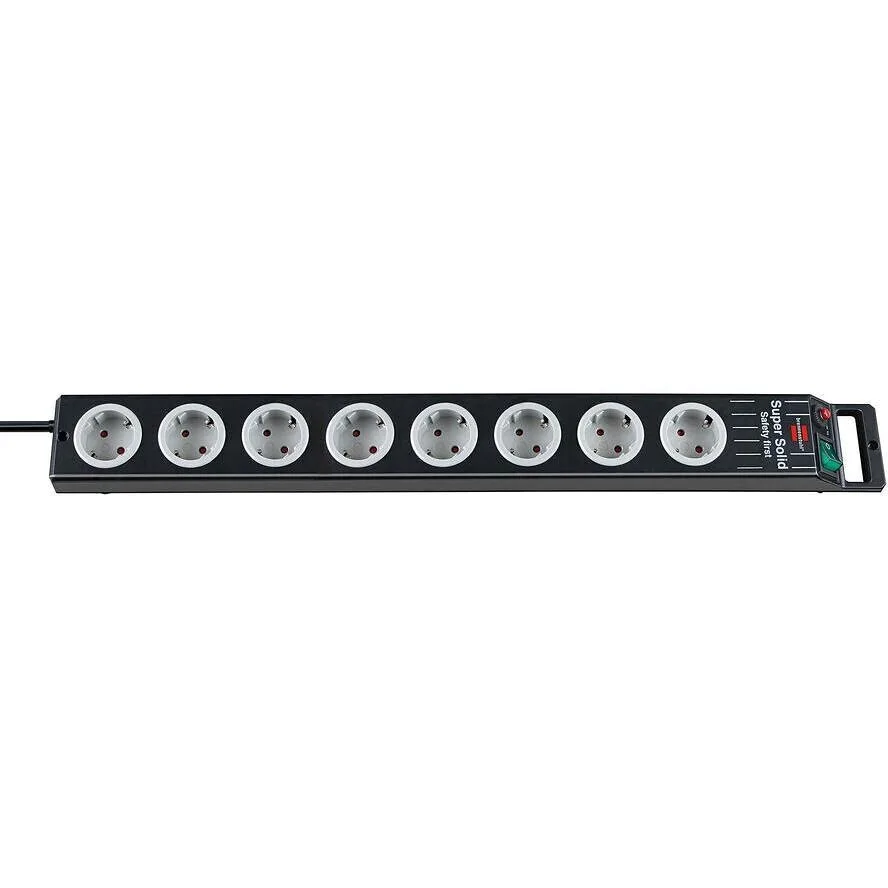 Brennenstuhl Super-solid Line Πολύπριζο 8 Θέσεων με Καλώδιο 2.5m 1153380118 Brennenstuhl Super-solid Line Πολύπριζο 8 Θέσεων με Καλώδιο 2.5m 1153380118 - Image 1
