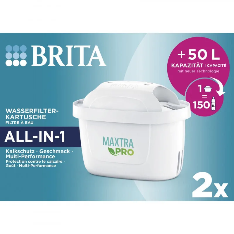 Brita Ανταλλακτικό Φίλτρο Νερού για Κανάτα Maxtra Pro All-in-1 2τμχ Brita Ανταλλακτικό Φίλτρο Νερού για Κανάτα Maxtra Pro All-in-1 2τμχ - Image 1