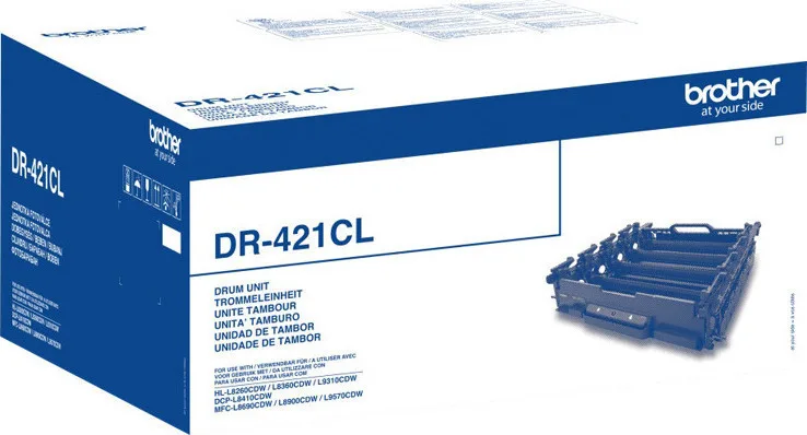 Brother DR-421CL Γνήσιο Multipack Drum Laser Εκτυπωτή Κίτρινο/Κυανό/Ματζέντα/Μαύρο 4τμχ (DR-421CL) Brother DR-421CL Γνήσιο Multipack Drum Laser Εκτυπωτή Κίτρινο/Κυανό/Ματζέντα/Μαύρο 4τμχ (DR-421CL) - Image 1