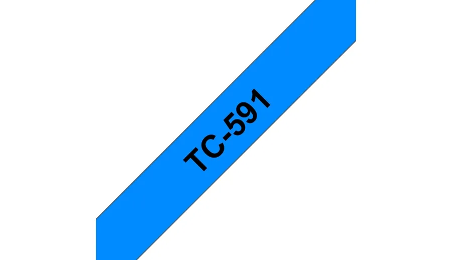 Brother TC-591 Ταινία Ετικετογράφου 7.7m x 9mm σε Μπλε Χρώμα TC-591 Brother TC-591 Ταινία Ετικετογράφου 7.7m x 9mm σε Μπλε Χρώμα TC-591 - Image 1