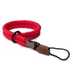 C-rope Camera Wrist Strap Claw Made Hand-woven Paracord Camera Strap Quick Release System Red