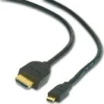 Cablexpert HDMI 2.0 Premium High Speed 4K 60Hz HDR Cable HDMI male - micro HDMI male 4.5m Μαύρο CC-HDMID-15