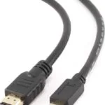 Cablexpert HDMI 2.0 Premium High Speed 4K 60Hz HDR Cable HDMI male - mini HDMI male 3m Μαύρο CC-HDMI4C-10