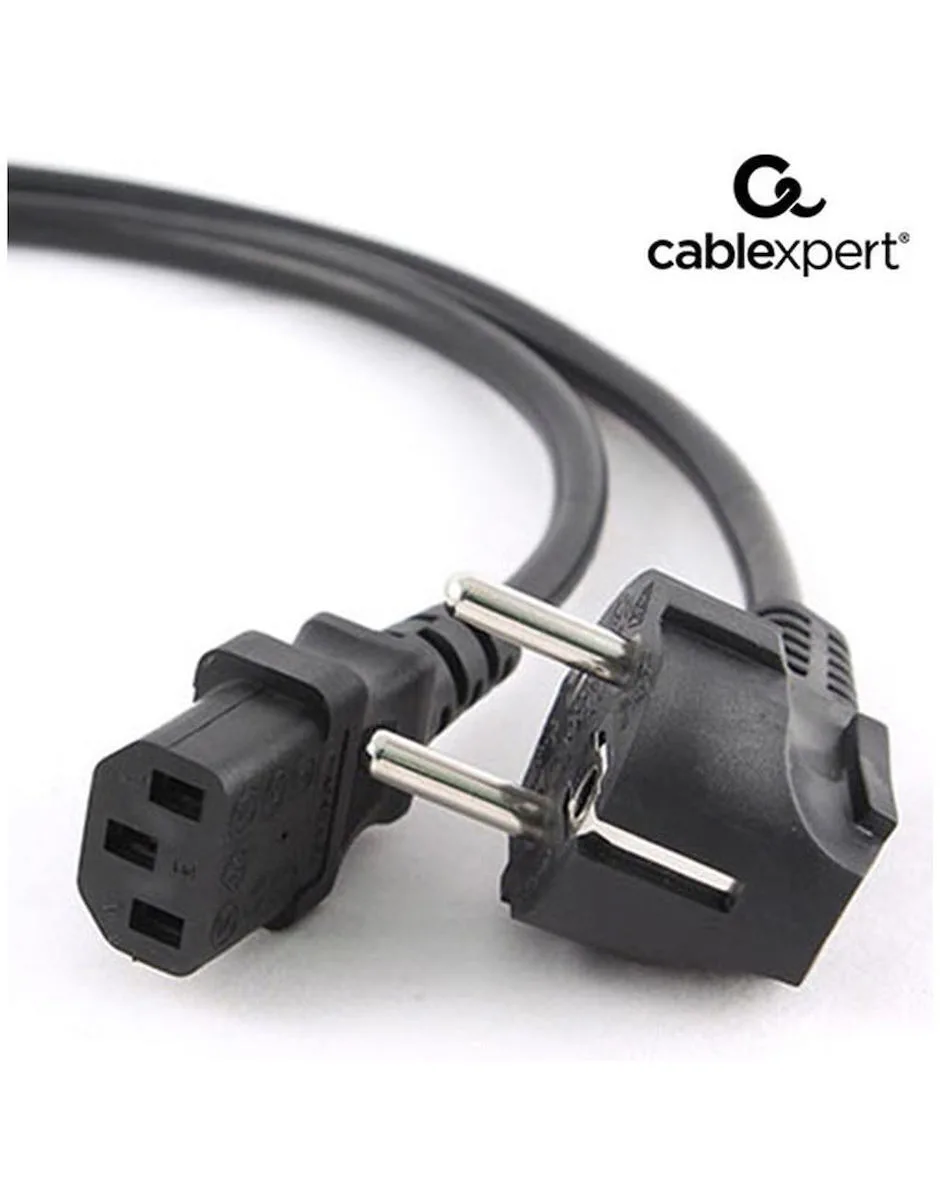 Cablexpert Schuko - IEC C13 Cable 5m Μαύρο PC-186-VDE-5M Cablexpert Schuko - IEC C13 Cable 5m Μαύρο PC-186-VDE-5M - Image 1