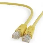 Cablexpert U/UTP Cat.5e (Gigabit) Καλώδιο Δικτύου Ethernet 2m Κίτρινο PP12-2M/Y