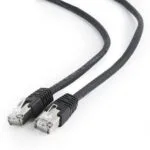 Cablexpert U/UTP Cat.6 (Gigabit) Καλώδιο Δικτύου Ethernet 0.5m Μαύρο PP6U-0.5M/BK