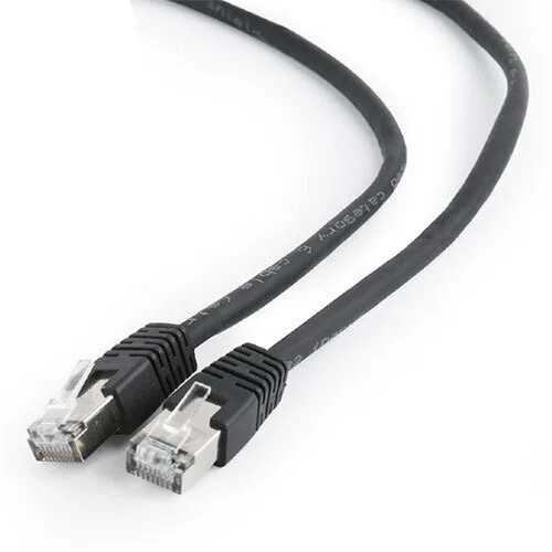 Cablexpert U/UTP Cat.6 (Gigabit) Καλώδιο Δικτύου Ethernet 0.5m Μαύρο PP6U-0.5M/BK Cablexpert U/UTP Cat.6 (Gigabit) Καλώδιο Δικτύου Ethernet 0.5m Μαύρο PP6U-0.5M/BK - Image 1