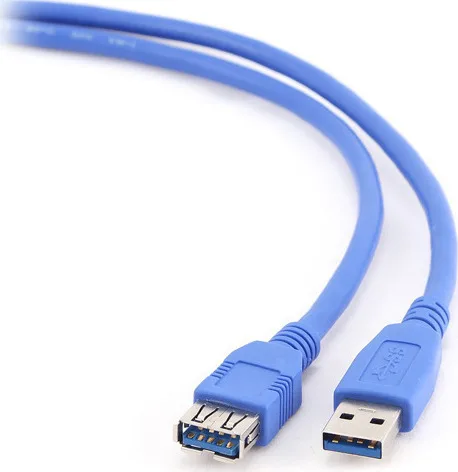 Cablexpert USB 3.0 Cable USB-A male - USB-A female 3m (CCP-USB3-AMAF-10) Cablexpert USB 3.0 Cable USB-A male - USB-A female 3m (CCP-USB3-AMAF-10) - Image 1