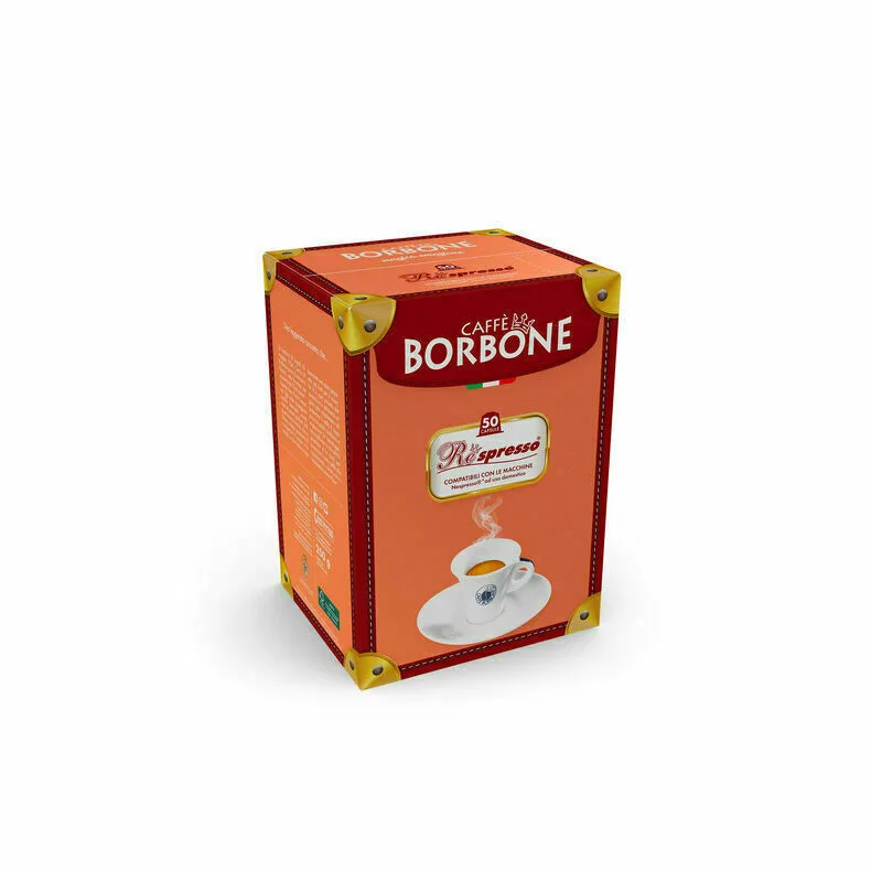 Caffe Borbone Κάψουλες Espresso Respresso Oro Συμβατές με Μηχανή Nespresso 50caps Caffe Borbone Κάψουλες Espresso Respresso Oro Συμβατές με Μηχανή Nespresso 50caps - Image 1