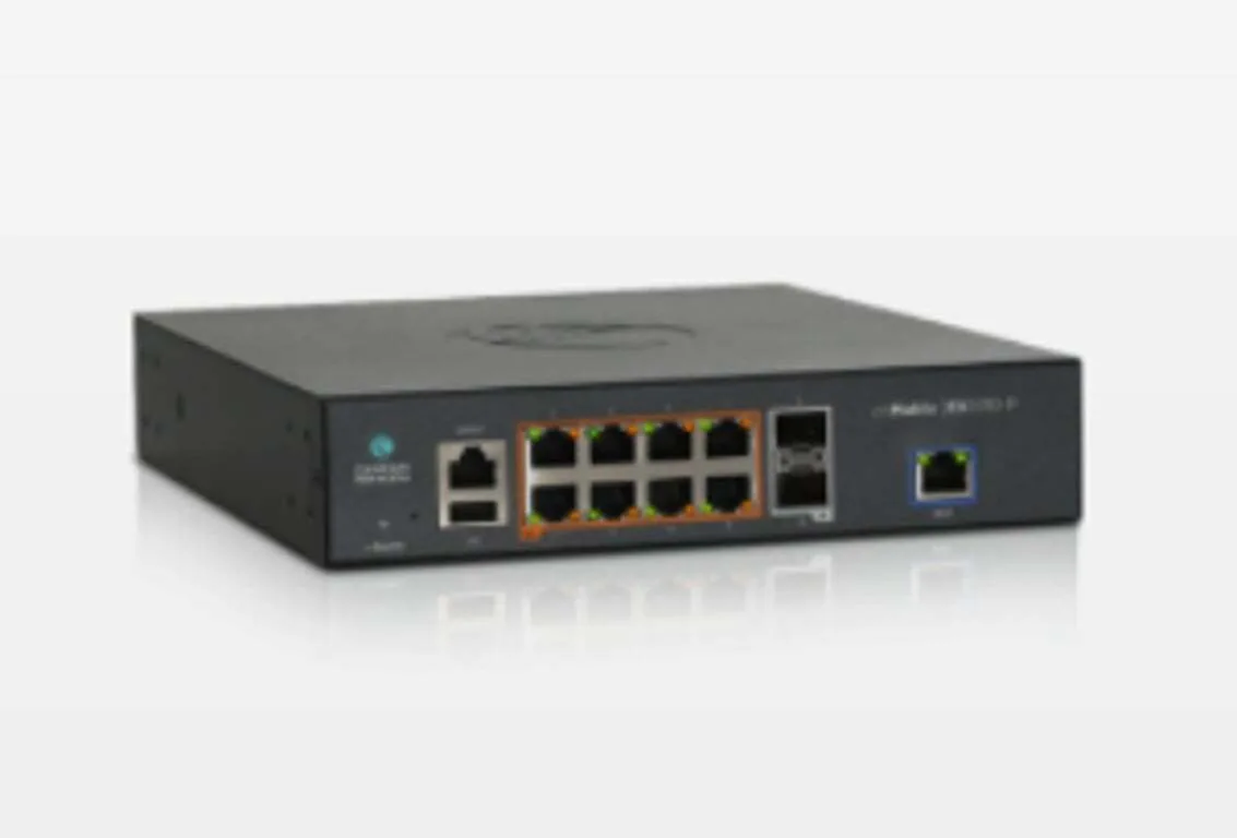 Cambium Networks CnMatrix EX2010-P Unmanaged L2 PoE Switch με 8 Θύρες Gigabit (1Gbps) Ethernet και 2 SFP Θύρες Cambium Networks CnMatrix EX2010-P Unmanaged L2 PoE Switch με 8 Θύρες Gigabit (1Gbps) Ethernet και 2 SFP Θύρες - Image 1