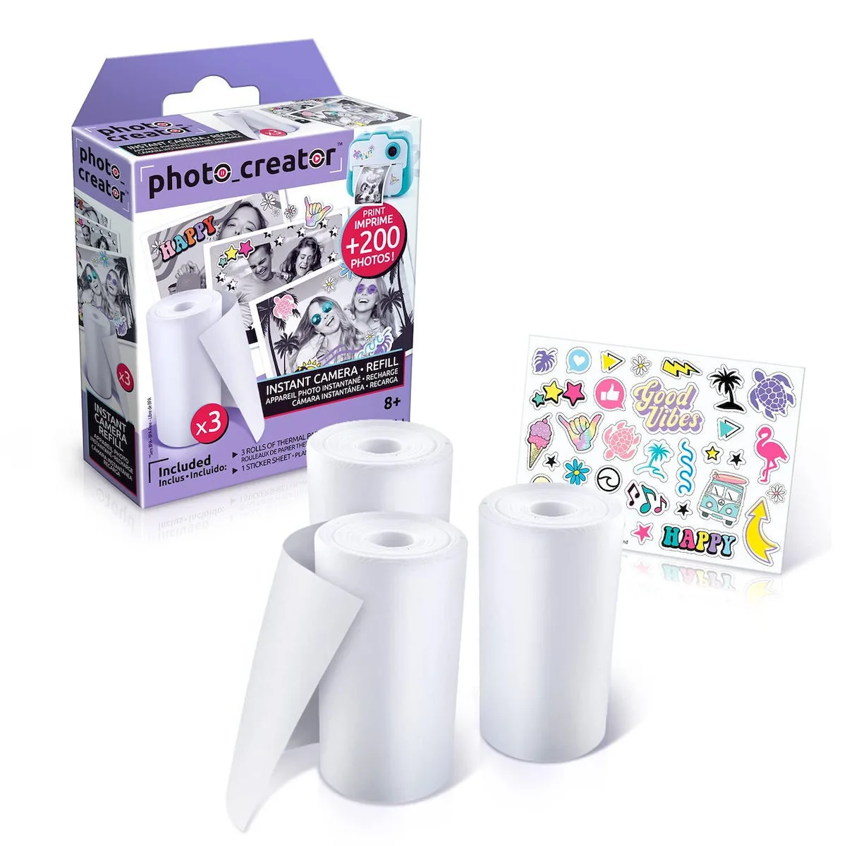 Canal Toys Φωτογραφικό Χαρτί Instant για Εκτυπωτές Inkjet 25 Φύλλα Canal Toys Φωτογραφικό Χαρτί Instant για Εκτυπωτές Inkjet 25 Φύλλα - Image 1