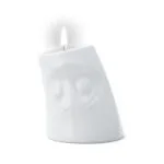 Candle Light Fiftyeight Κηροπήγιο Πορσελάνης σε Λευκό Χρώμα 8.3x7.5x8.3εκ. T028101
