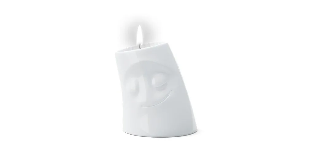 Candle Light Fiftyeight Κηροπήγιο Πορσελάνης σε Λευκό Χρώμα 8.3x7.5x8.3εκ. T028101 Candle Light Fiftyeight Κηροπήγιο Πορσελάνης σε Λευκό Χρώμα 8.3x7.5x8.3εκ. T028101 - Image 1